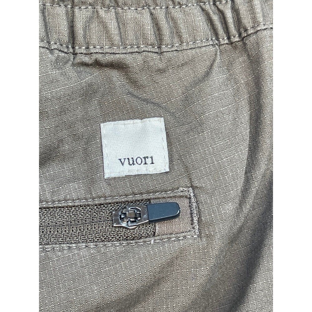 Vuori Ripstop Pants S Green Organic Cotton Gorpcore Utility Hiking Cargo - Picture 9 of 11